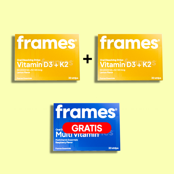 Vitamine D3+K2 & GRATIS Multivitamine Deal